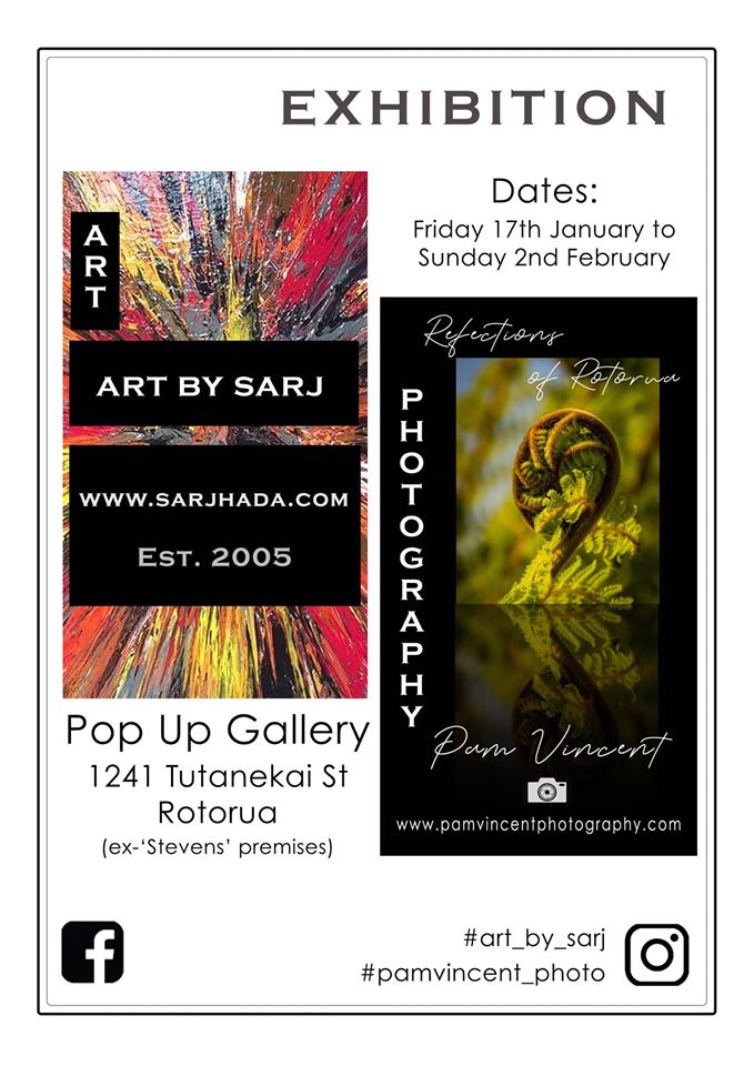Pop up Exhibiton Poster